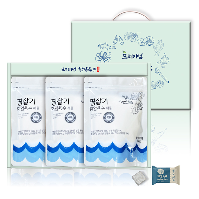 [명절][국물필살기]한알육수 3P